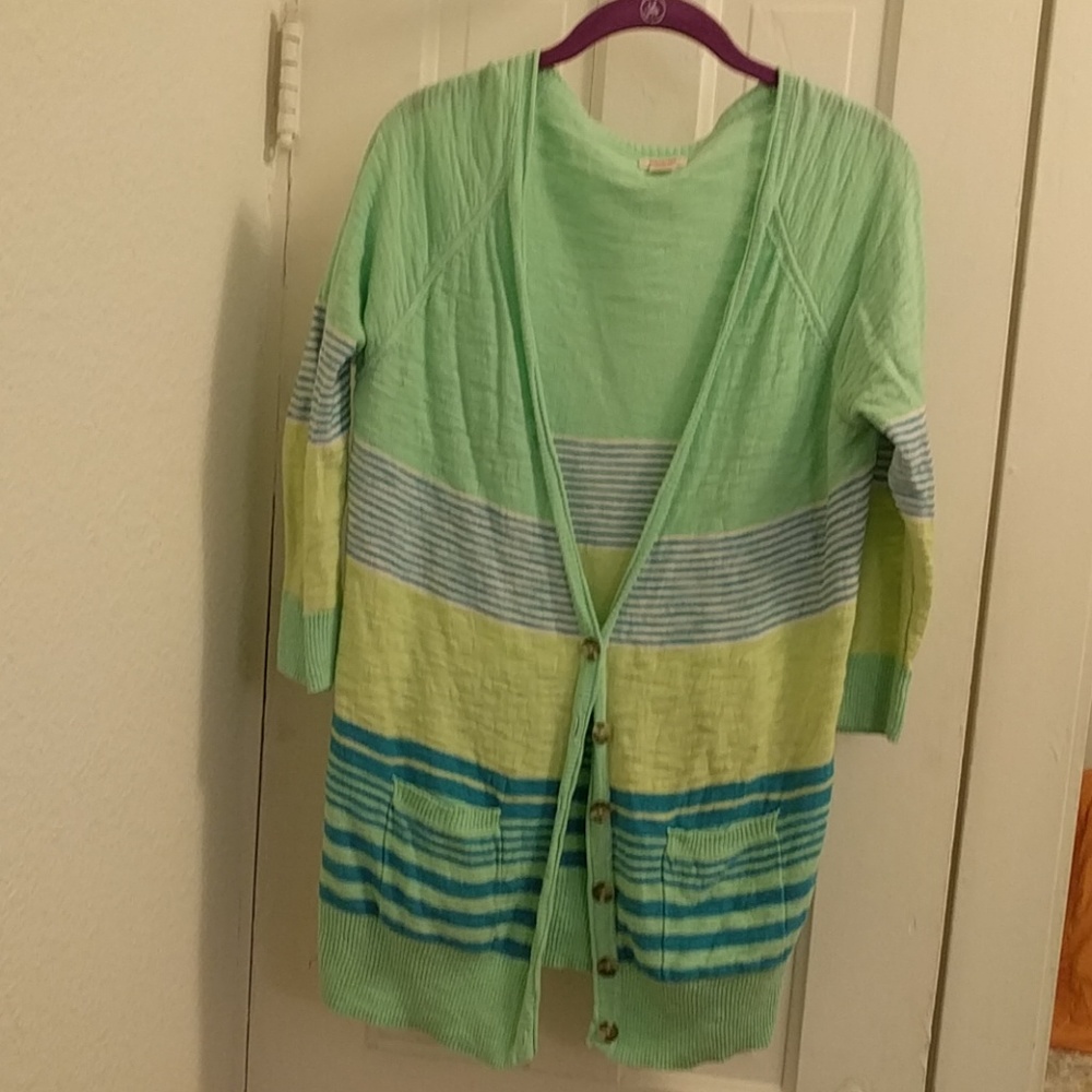 Bright Cotton Cardigan